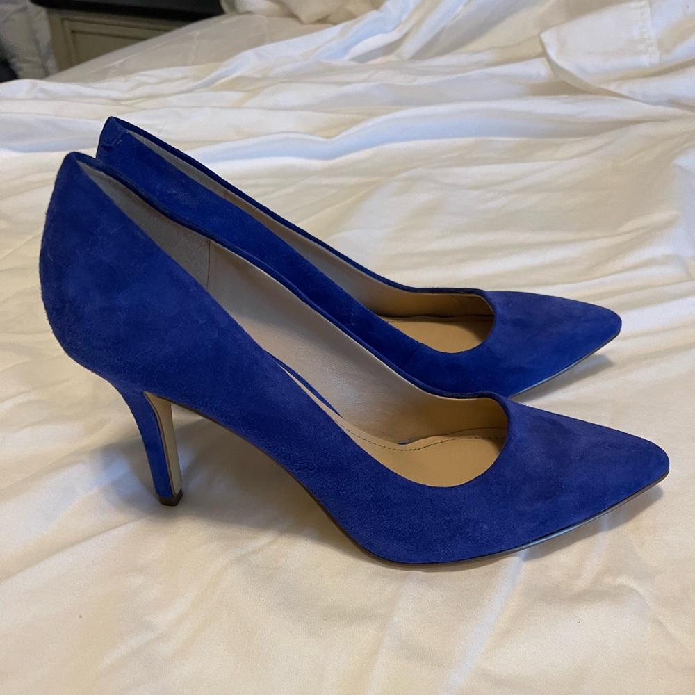 Royal Blue Heels, size 6